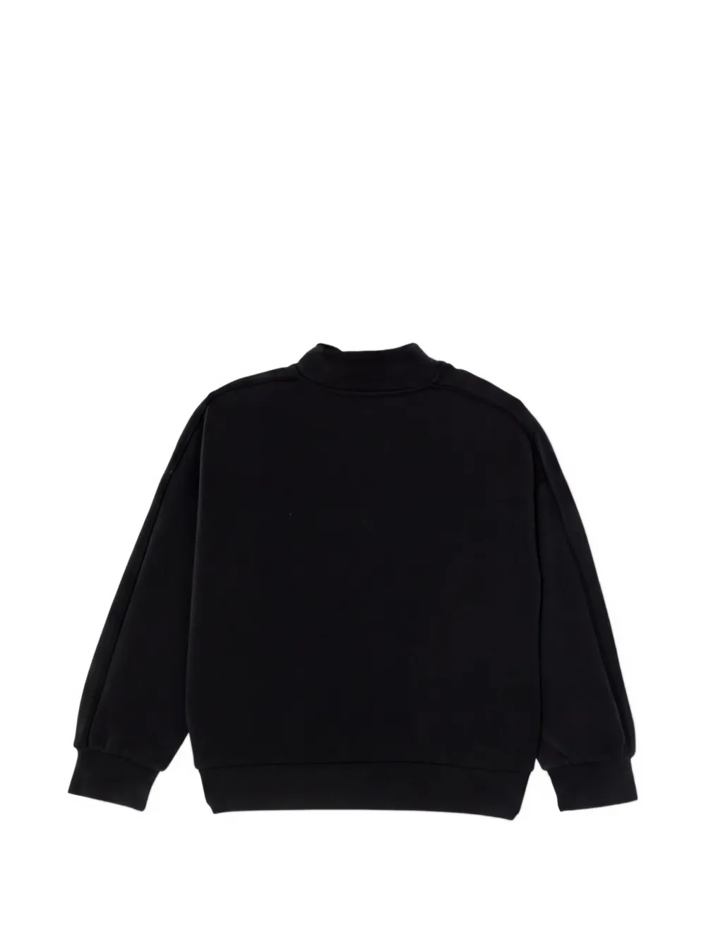 guess kids Verfraaide sweater met rits Zwart