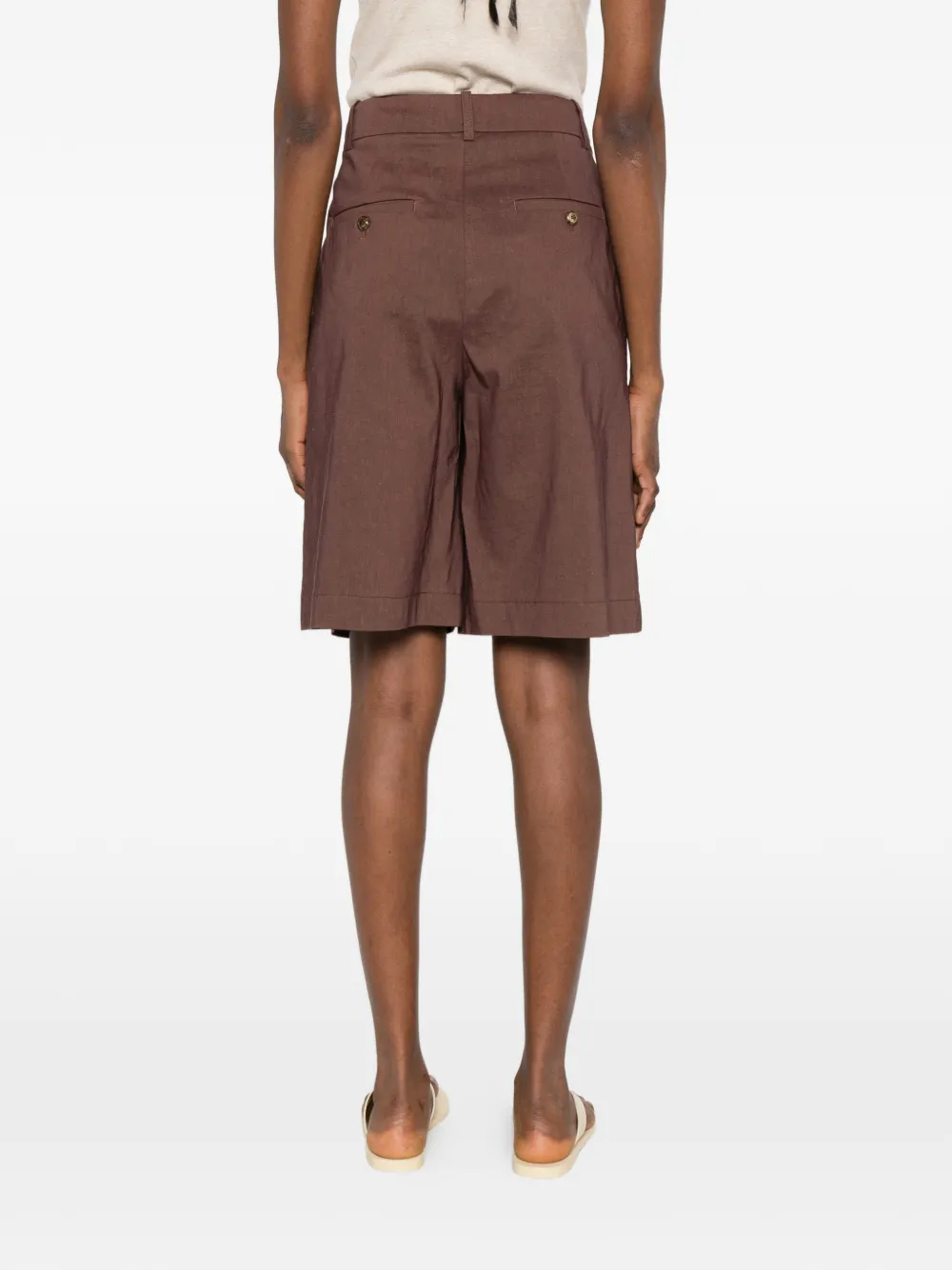PINKO Formele shorts Bruin