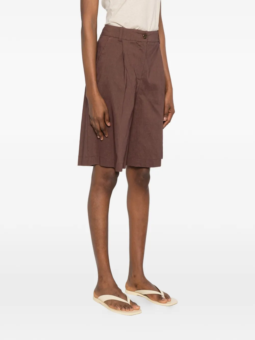 PINKO Formele shorts Bruin