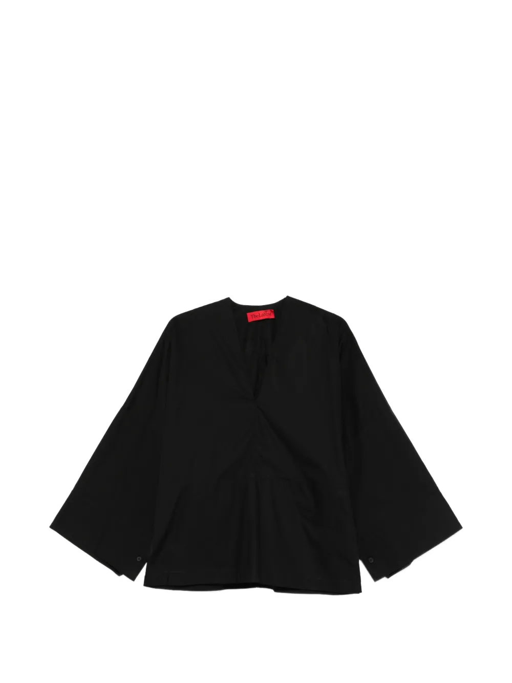 THELATEST Dana V-neck blouse - Nero