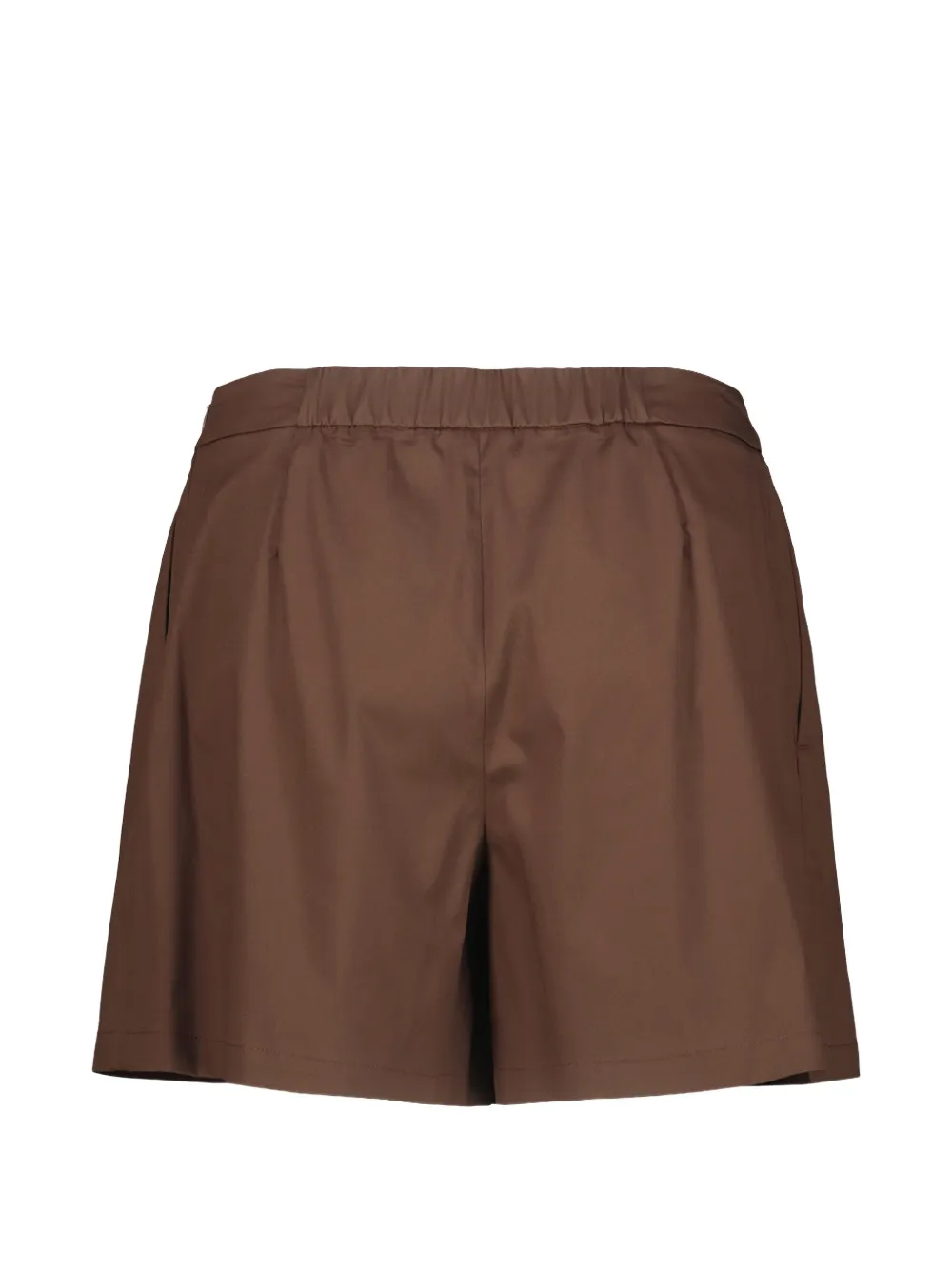  Drhope Pleated Shorts - Brown 