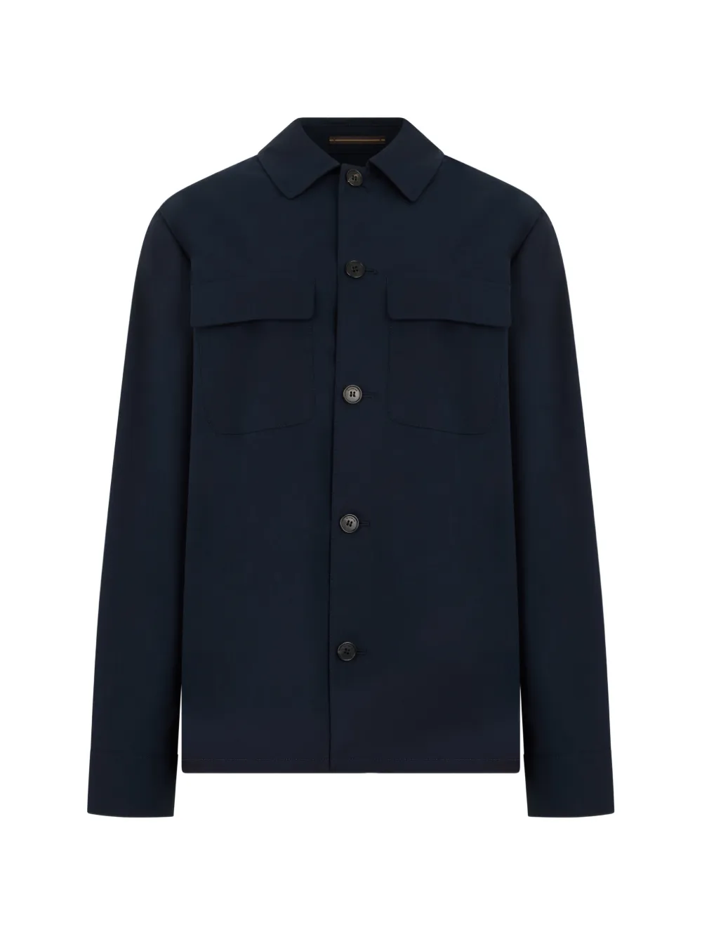 slowear button-up shirt jacket - Blu