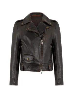 Salvatore Santoro Leather Jacket | Black | FARFETCH KW