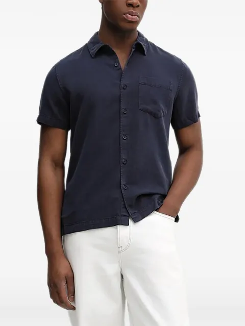 GUESS USA button patch pocket shirt