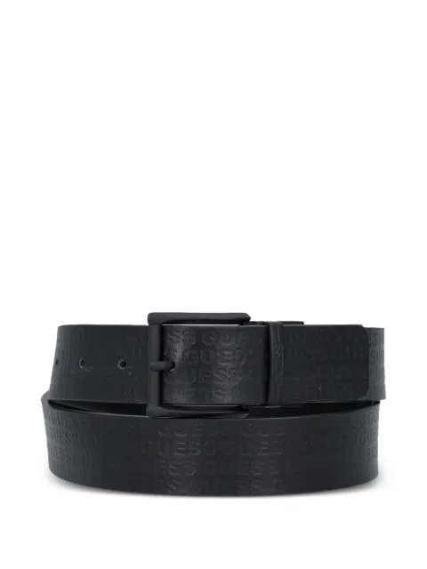 GUESS USA logo-embossed buckle belt