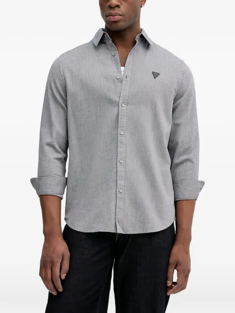 GUESS USA camisa con motivo pied de poule