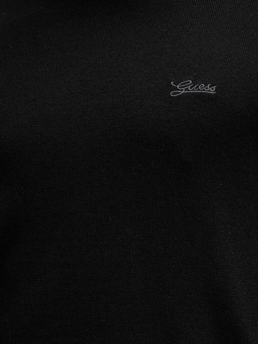 GUESS USA Daniel trui met logodetail en lange mouwen Zwart