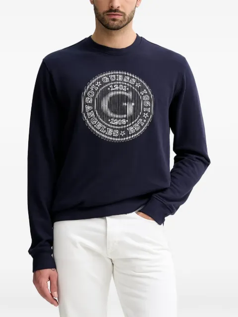 GUESS USA graphic round-neck sweatshirt