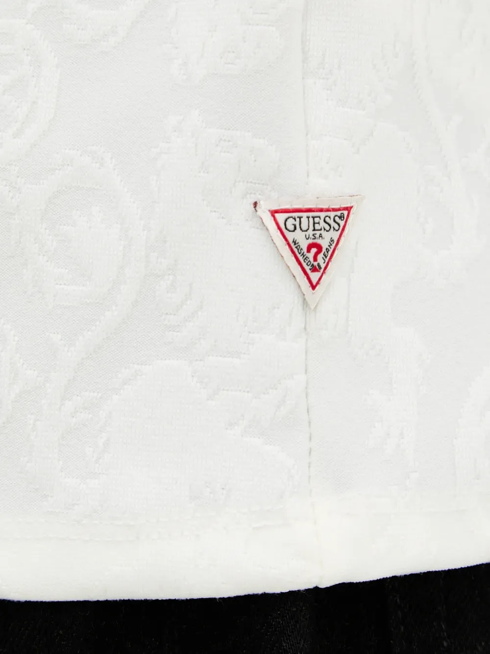 GUESS USA Poloshirt met patroon Wit