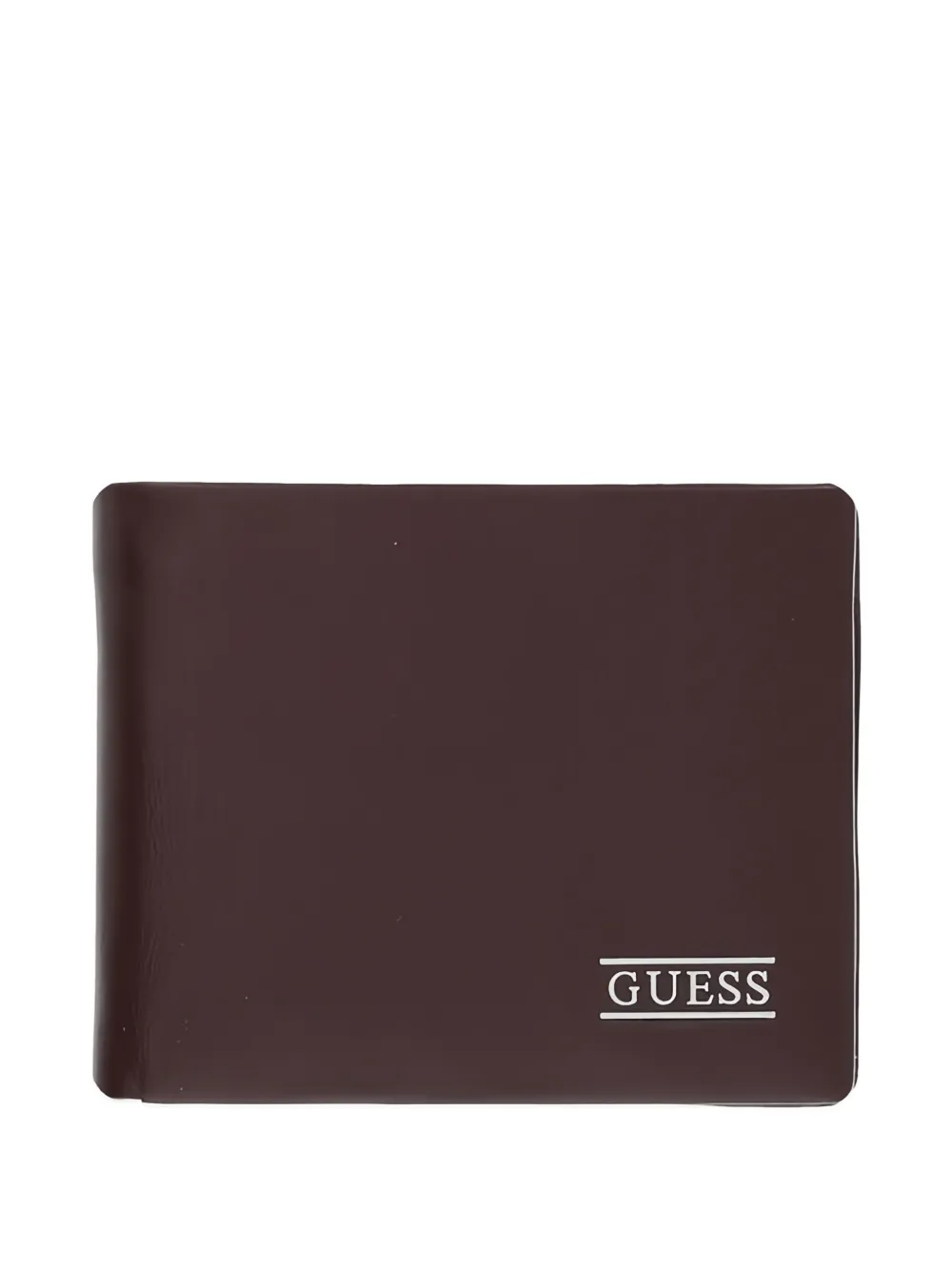 Guess Usa Logo Wallet In Brown