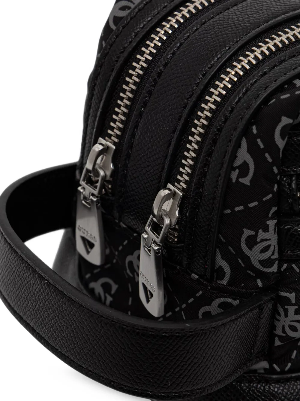 GUESS USA Berlin 4G toilettas met logo Zwart