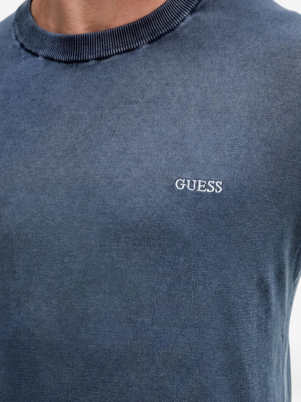 GUESS USA crew-neck sweatshirt Blauw