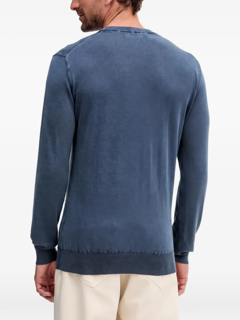 GUESS USA crew-neck sweatshirt Blauw