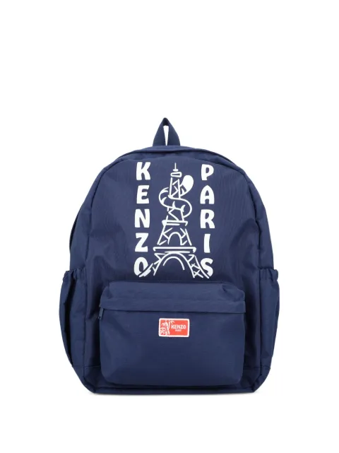 Kenzo Kids Mochila Garden com estampa de logo