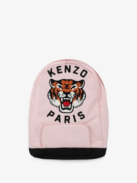 Kenzo Kids Tiger embroidered backpack