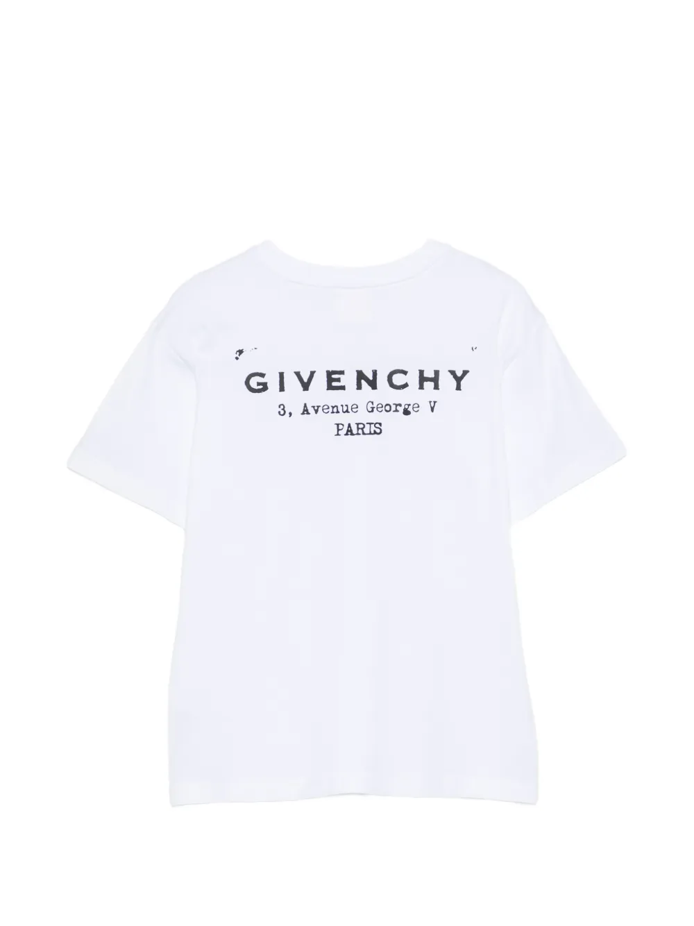 Givenchy Kids T-shirt met logoprint Wit