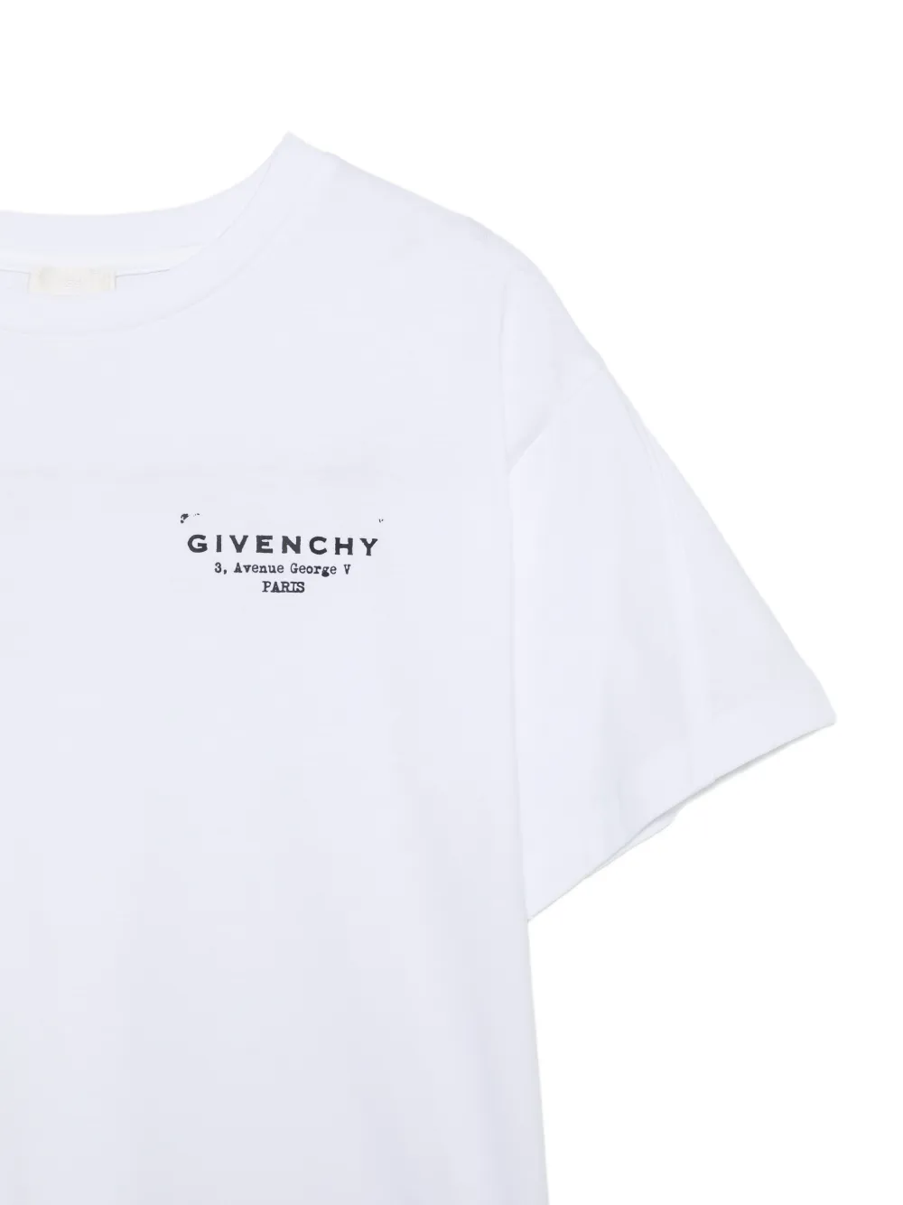 Givenchy Kids T-shirt met logoprint Wit