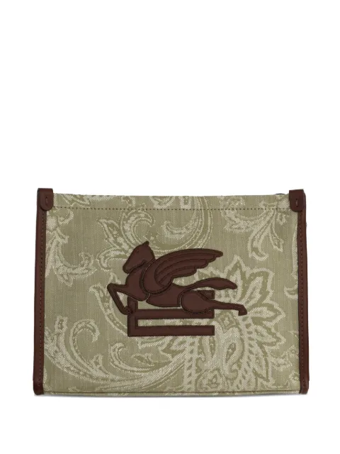 ETRO paisley-print clutch bag