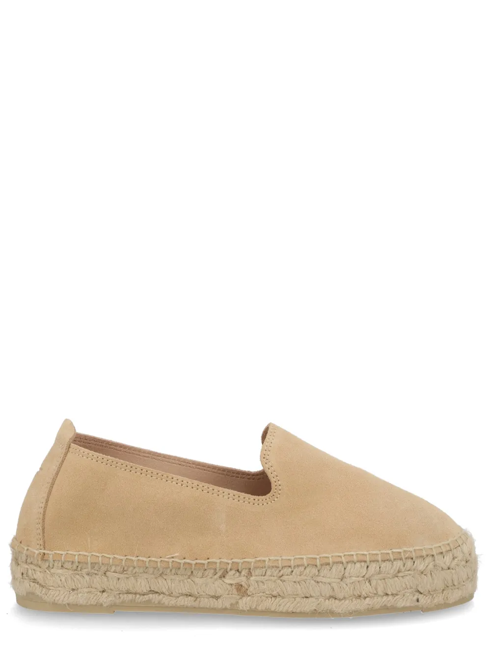 Manebi suede flat espadrilles Beige