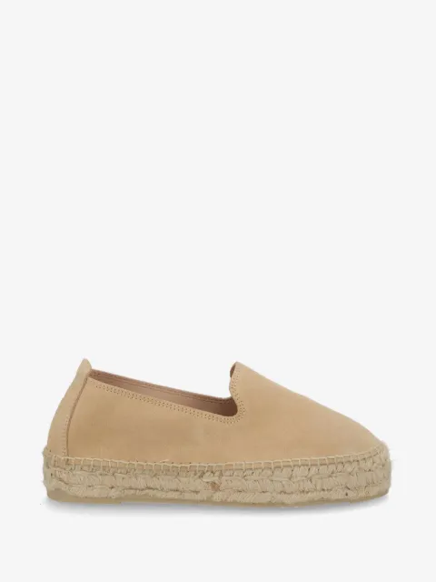 Manebi Hamptons suede flat espadrilles