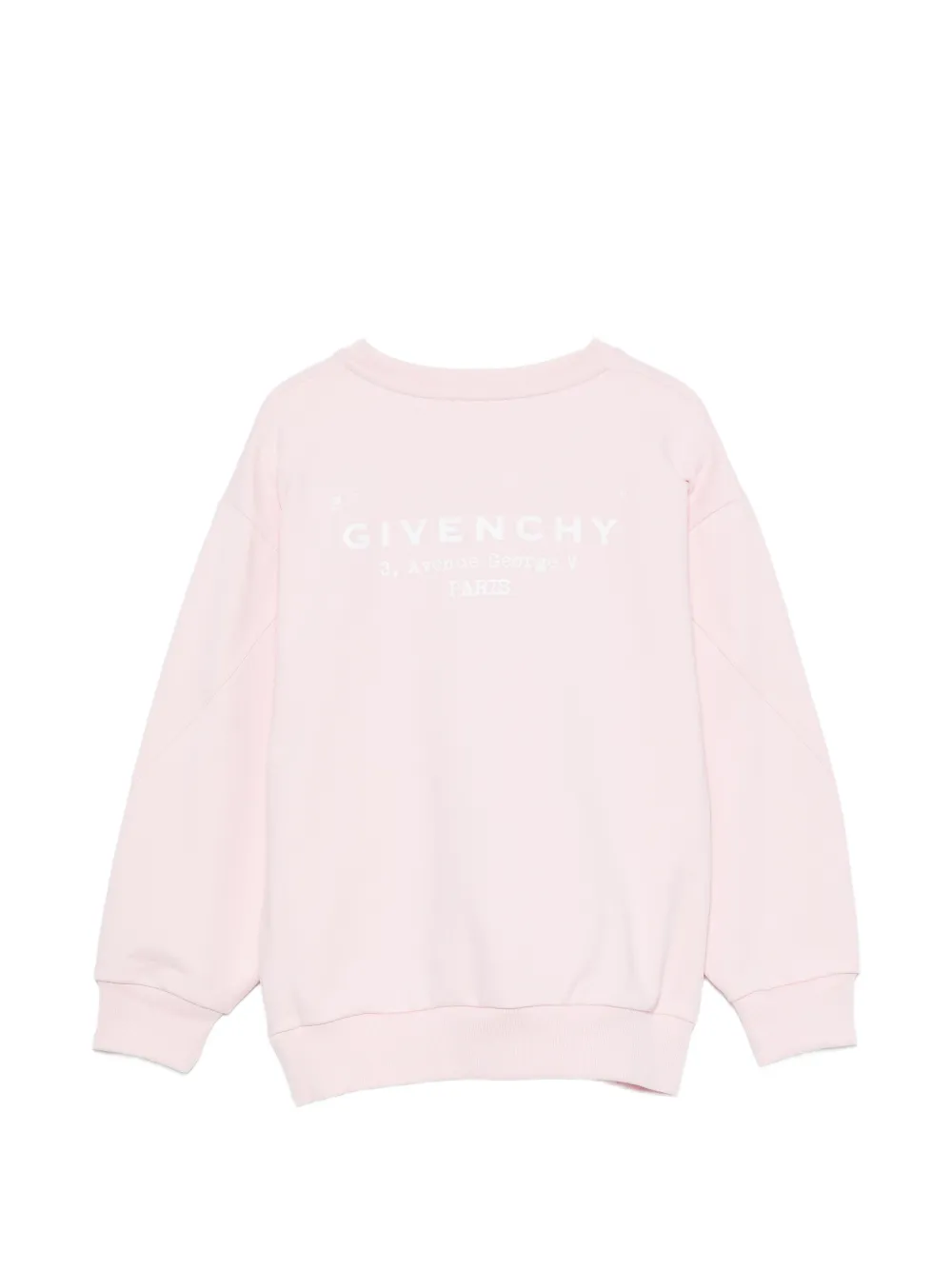 Givenchy Kids Sweater met logoprint Roze