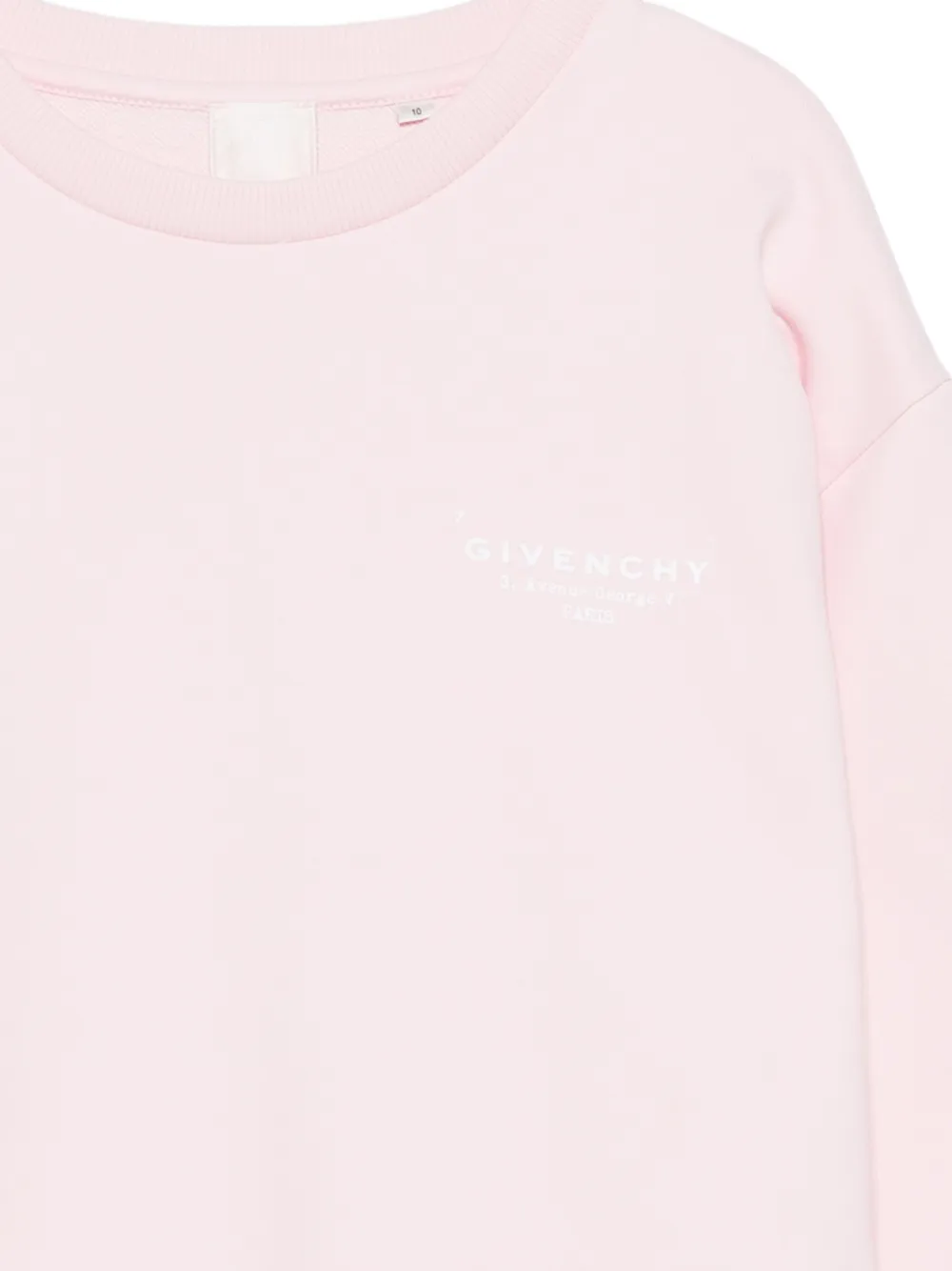 Givenchy Kids Sweater met logoprint Roze