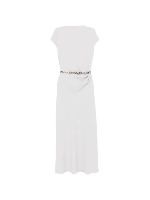 IMPERIAL belted midi dress