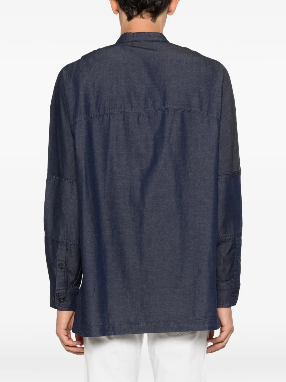 Emporio Armani Overhemd met knopen Blauw