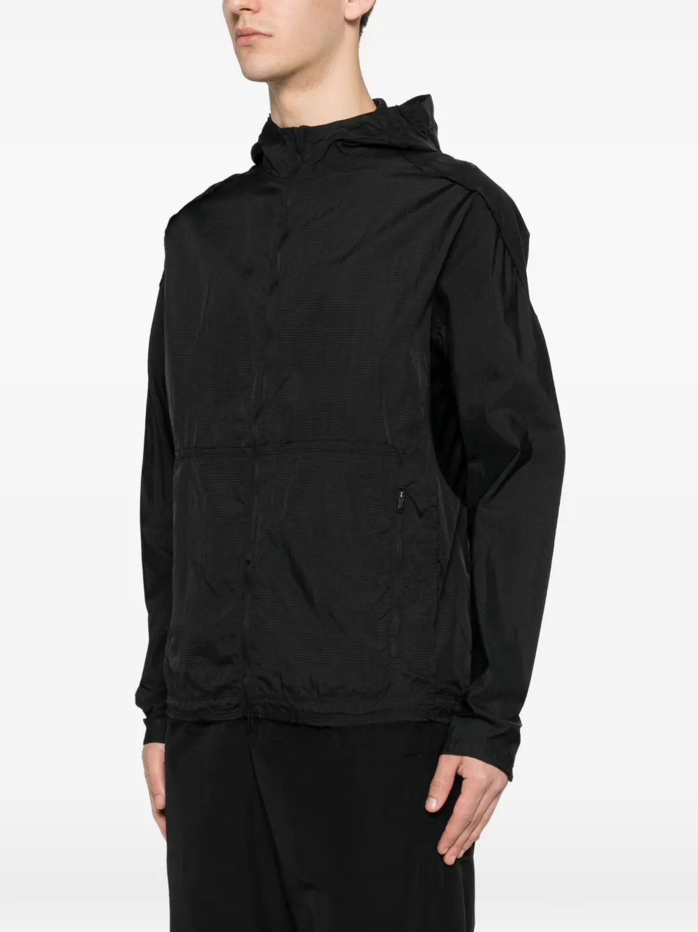 Y-3 Jack met capuchon Zwart