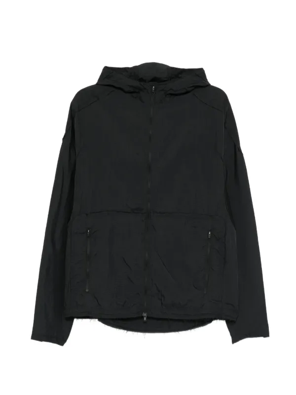 Y-3 フーデッド ジップアップ ジャケット | ブラック | FARFETCH JP