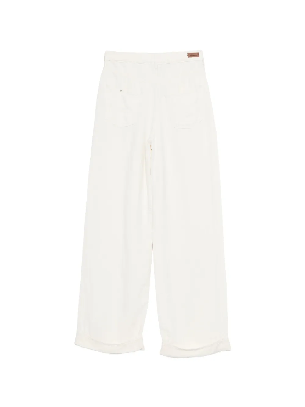 Emporio Armani Jeans met omslag Beige