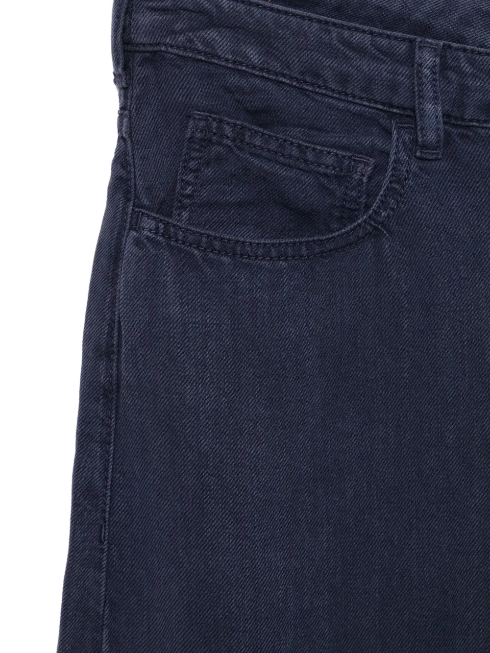 Emporio Armani J8B jeans met cuffs Blauw