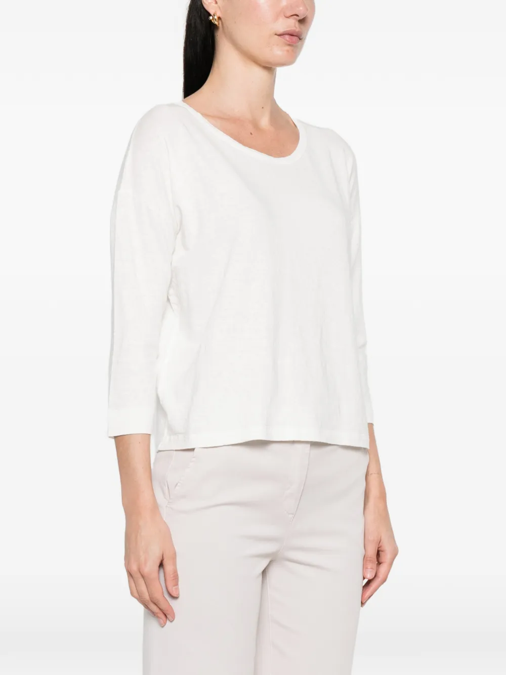  Base Crew-neck T-shirt - White 
