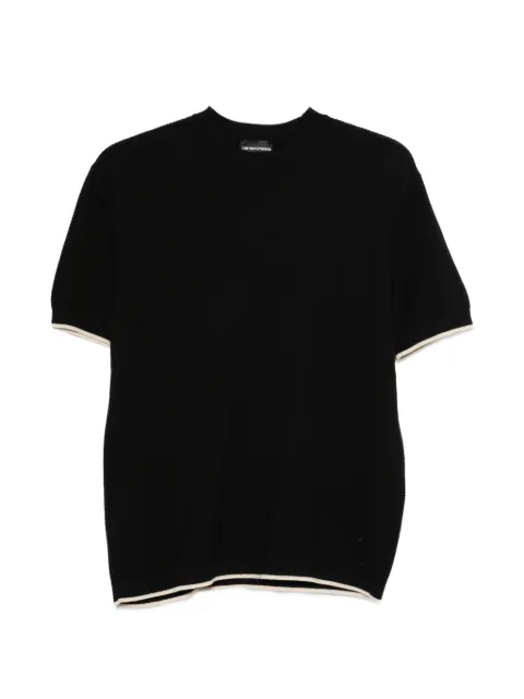 Emporio Armani T-shirt con dettaglio a righe