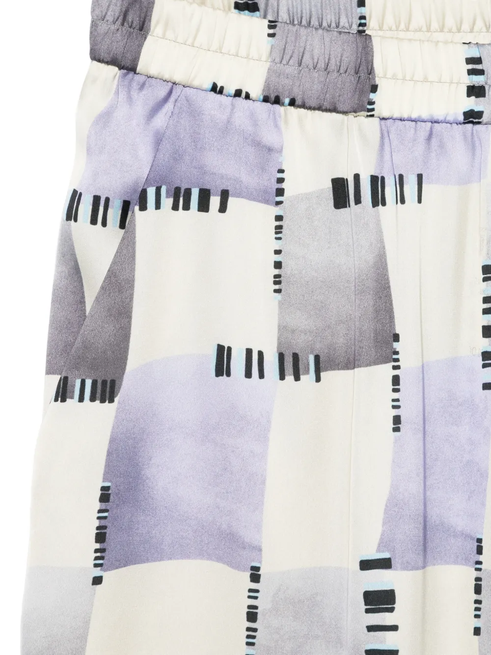  Emporio Armani Patterned Trousers - Neutrals 