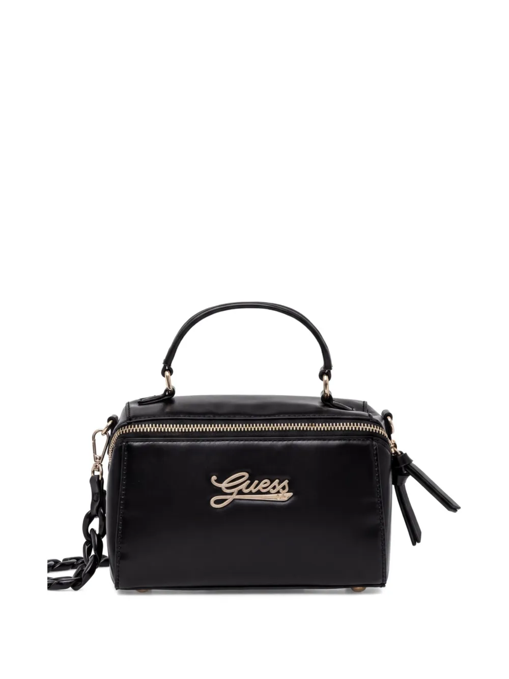 guess kids logo tote bag - Nero