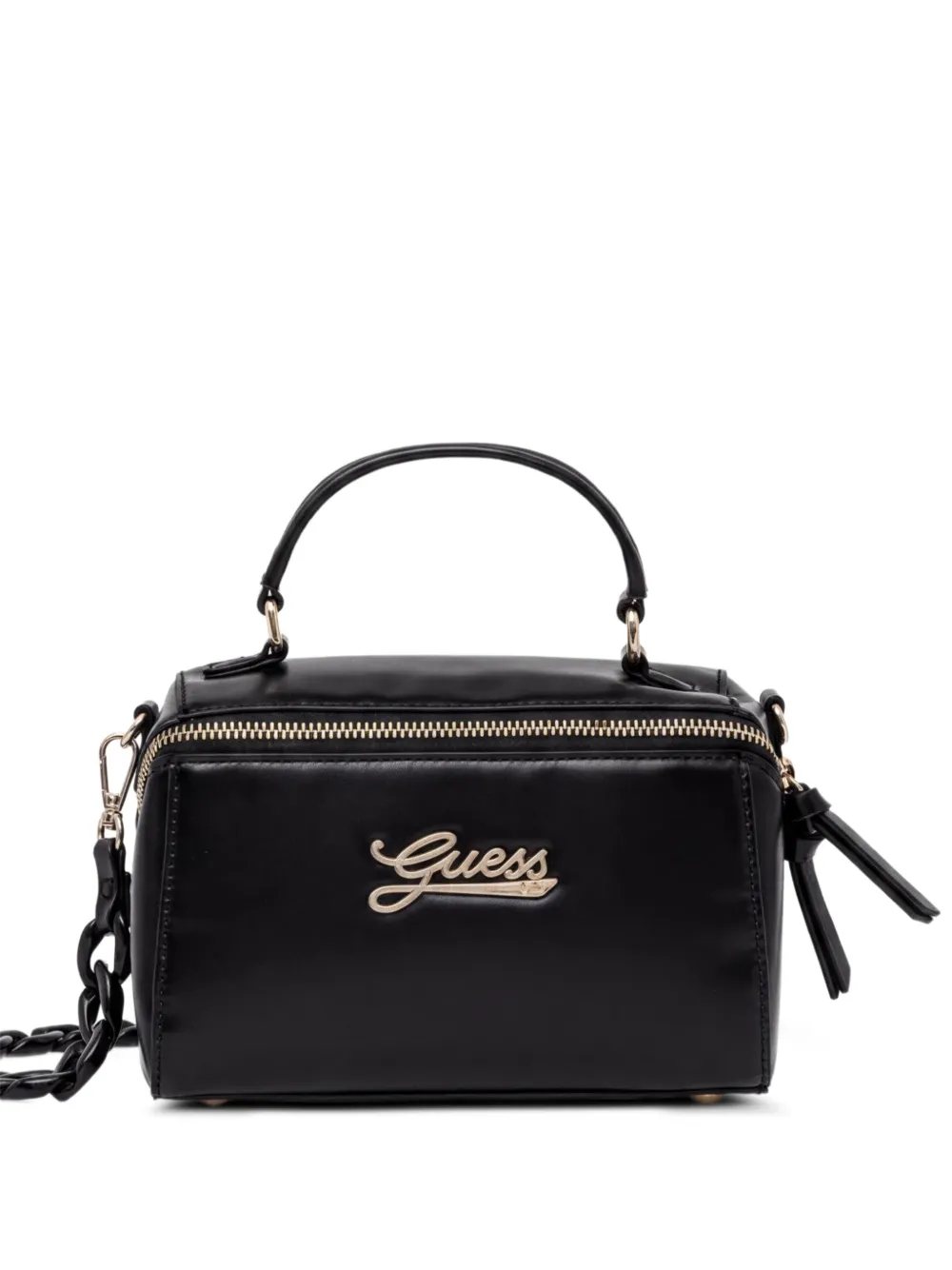 guess kids logo tote bag - Nero