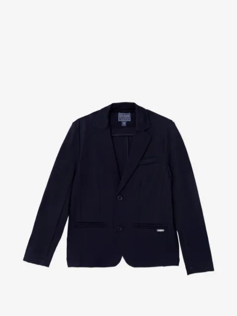 guess kids långärmad blazer i mocka