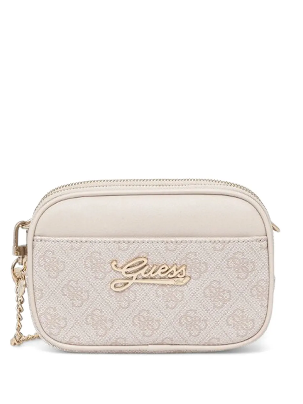 guess kids chain pattern cross body bag - Toni neutri