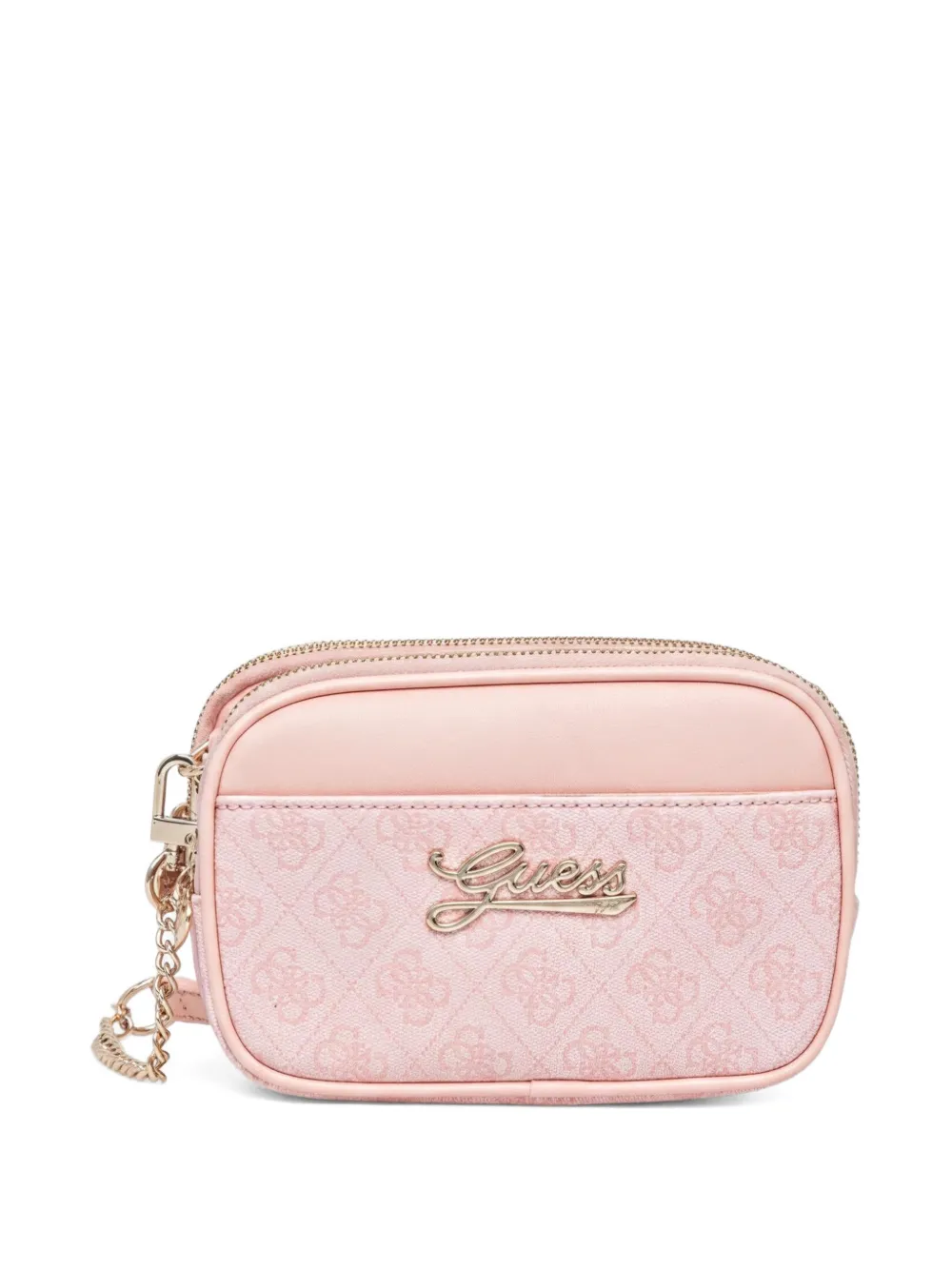 guess kids monogram-print shoulder bag - Rosa