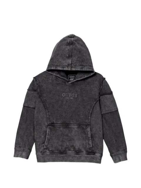 guess kids Felpa con cappuccio e tasca