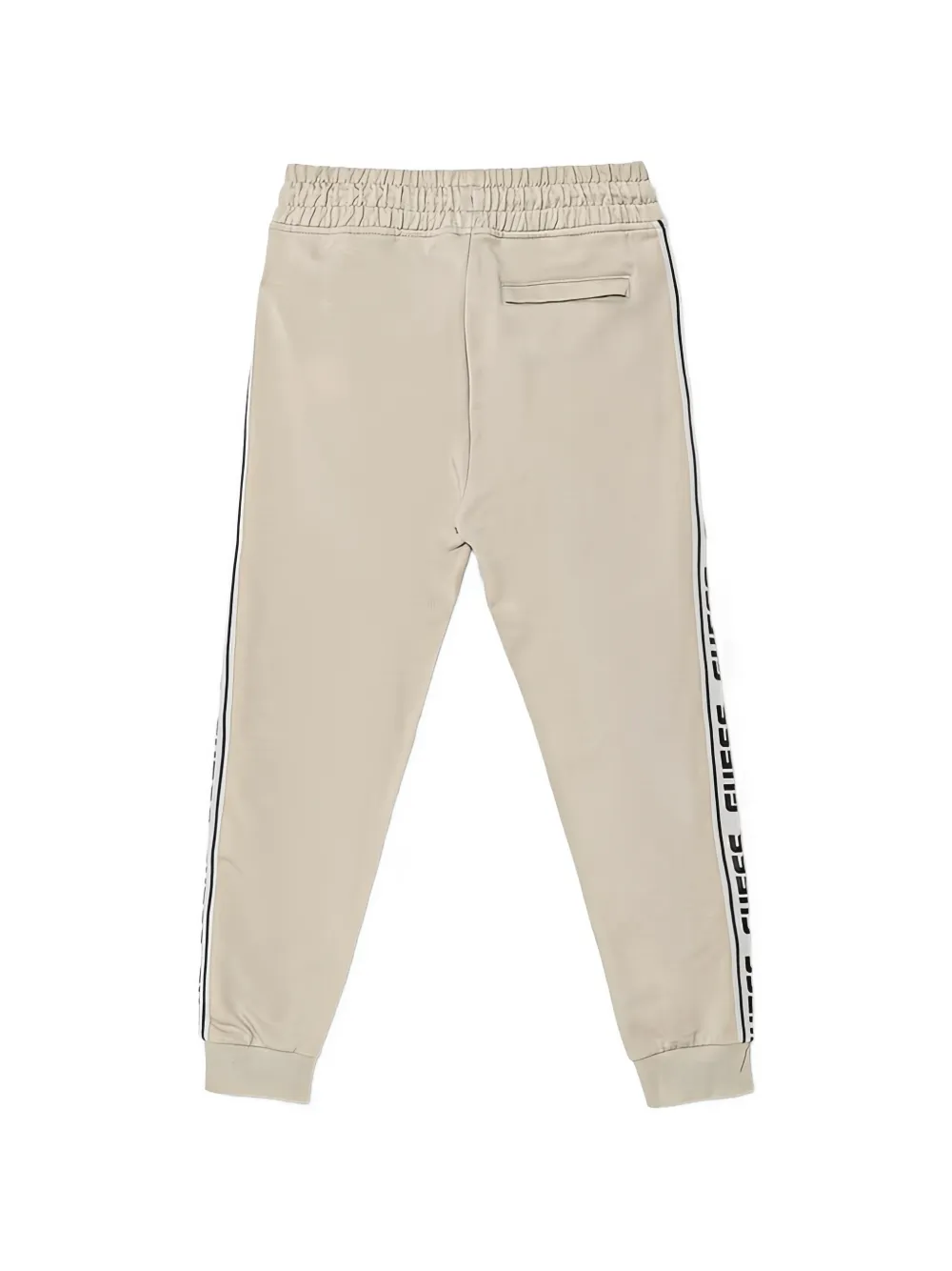 guess kids logo-detail trousers - Toni neutri