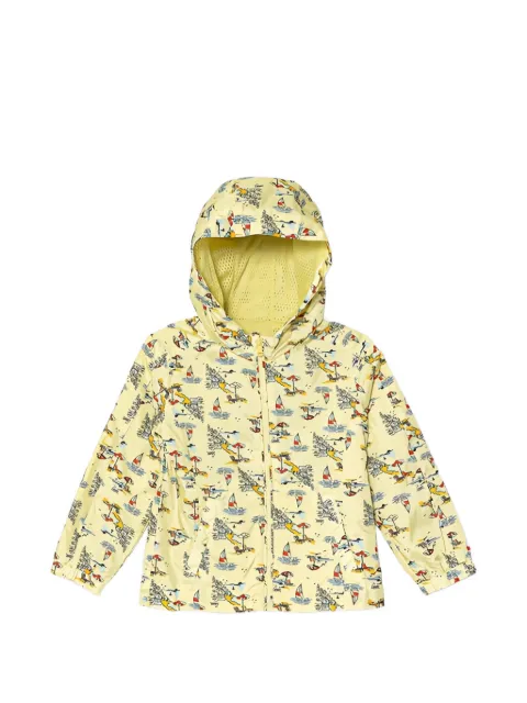 guess kids veste imprimée à capuche