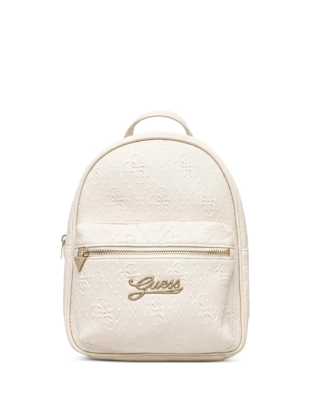 guess kids logo-embossed backpack - Nude