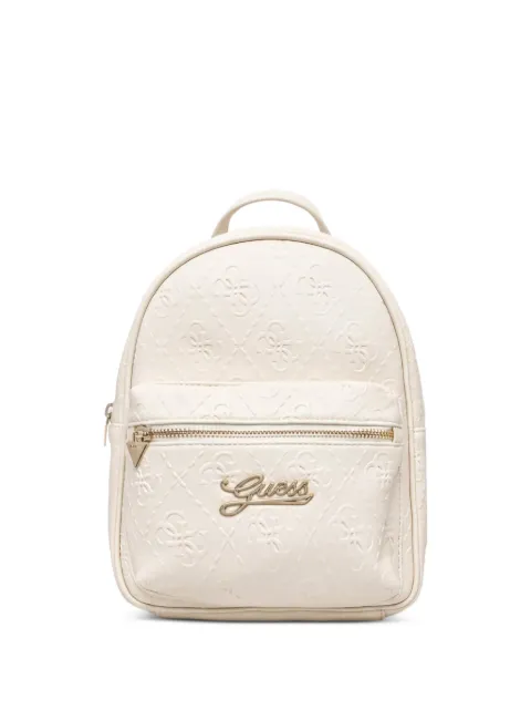 guess kids logo-embossed backpack