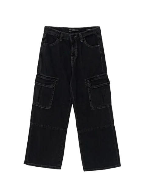 guess kids cargo denim trousers
