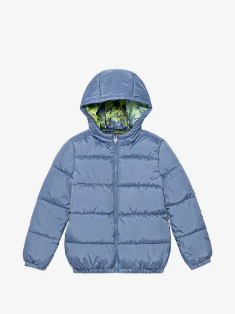 guess kids hooded padded jacket