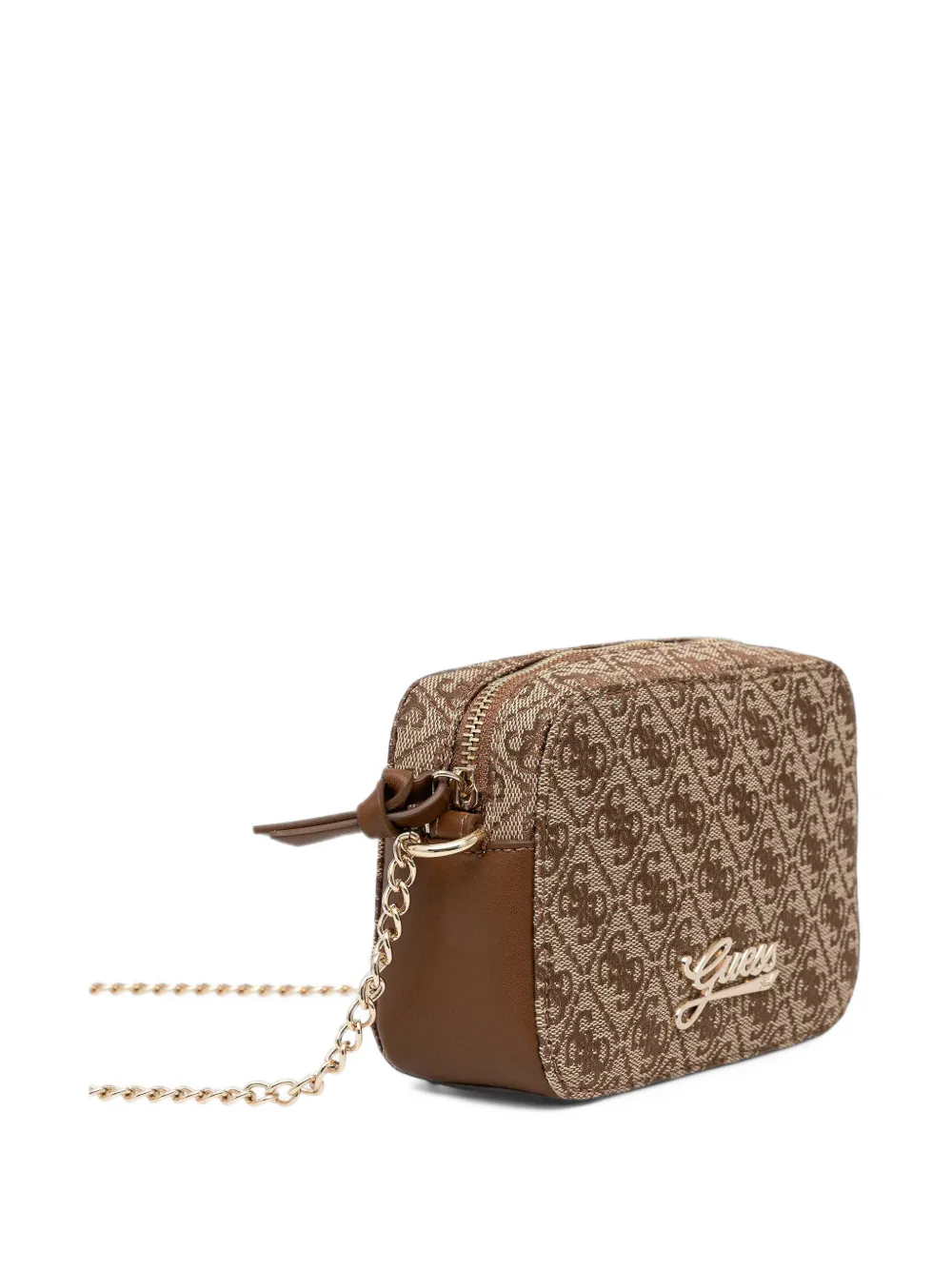guess kids Monogram camera mini bag Beige
