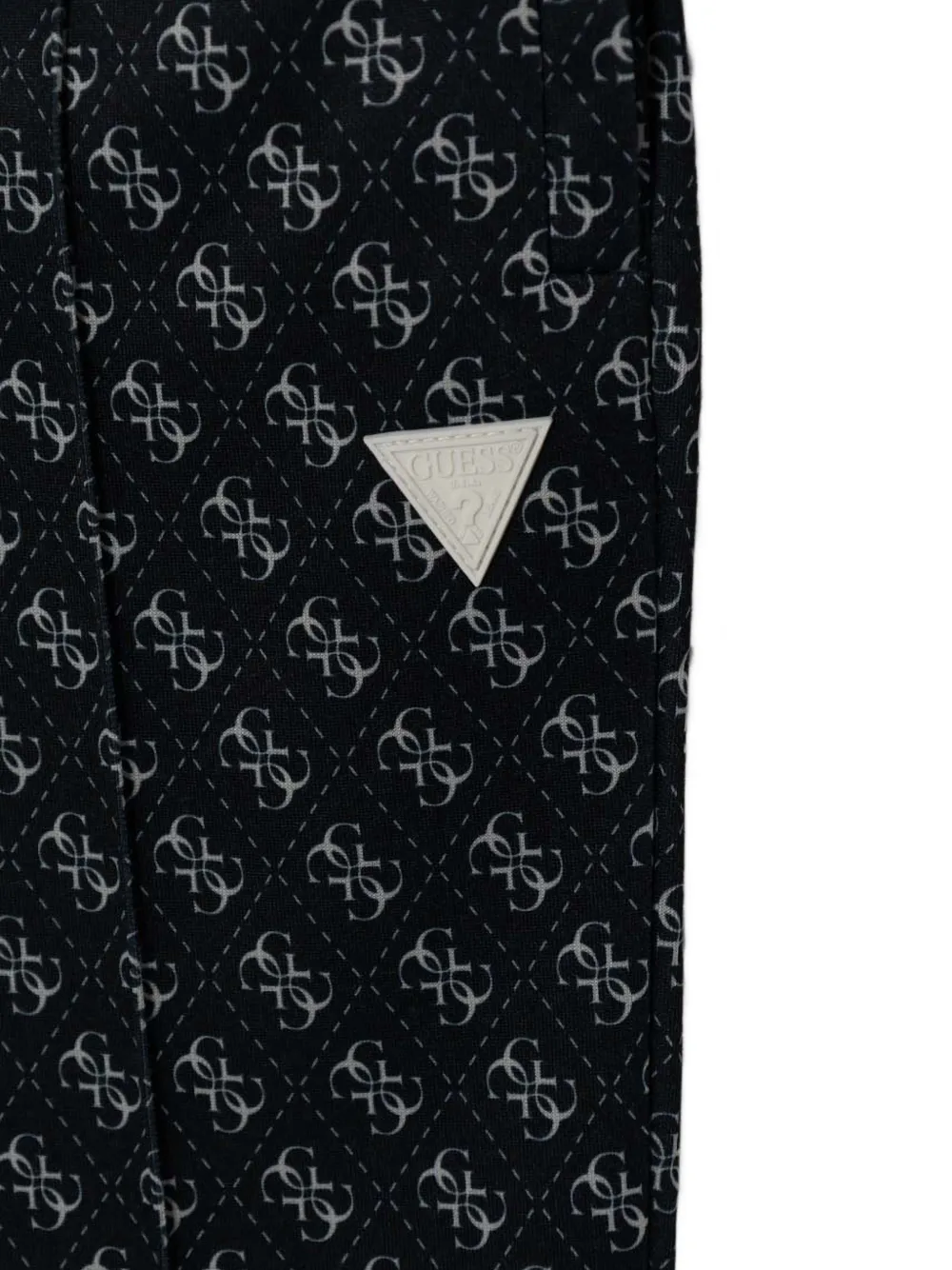 guess kids 4G logo-print track pants Blauw
