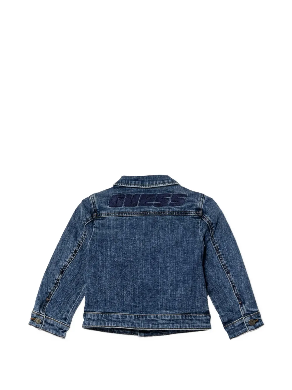 guess kids Jack met geborduurd logo Blauw